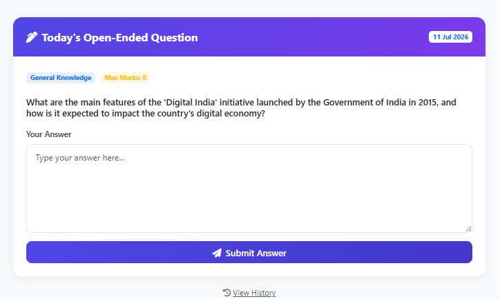 AI-Powered Civil Service Exam Preparation Platform